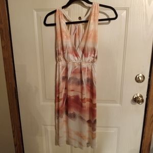 Halter knee length dress